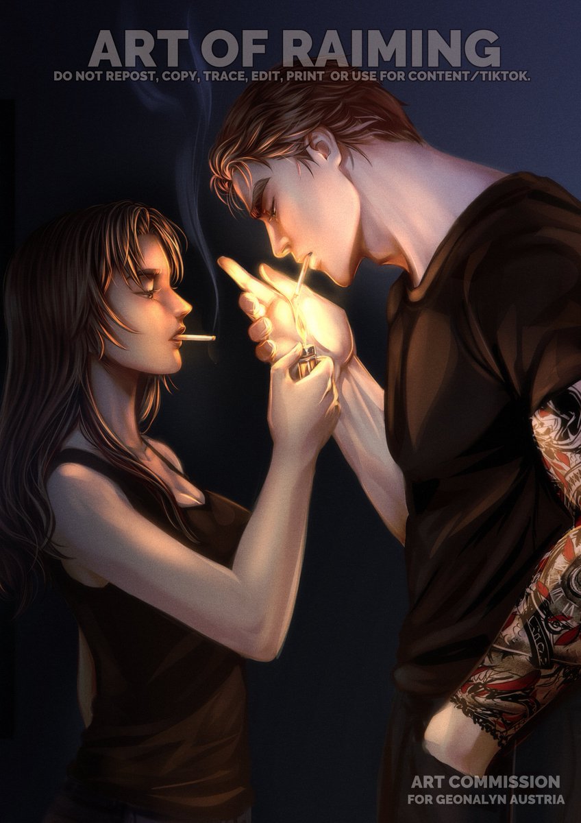 raimingfox's tweet photo. Real x Raica

Based on my imagination only. No portrayers intended. Kung may hawig man, coincidence lang. Hair, eye, skin color and other details are not accurately based on the story. Ignore kung di bet.

Art Commissioned For: 
@austriageo_ https://t.co/7Wo6hnUWxf