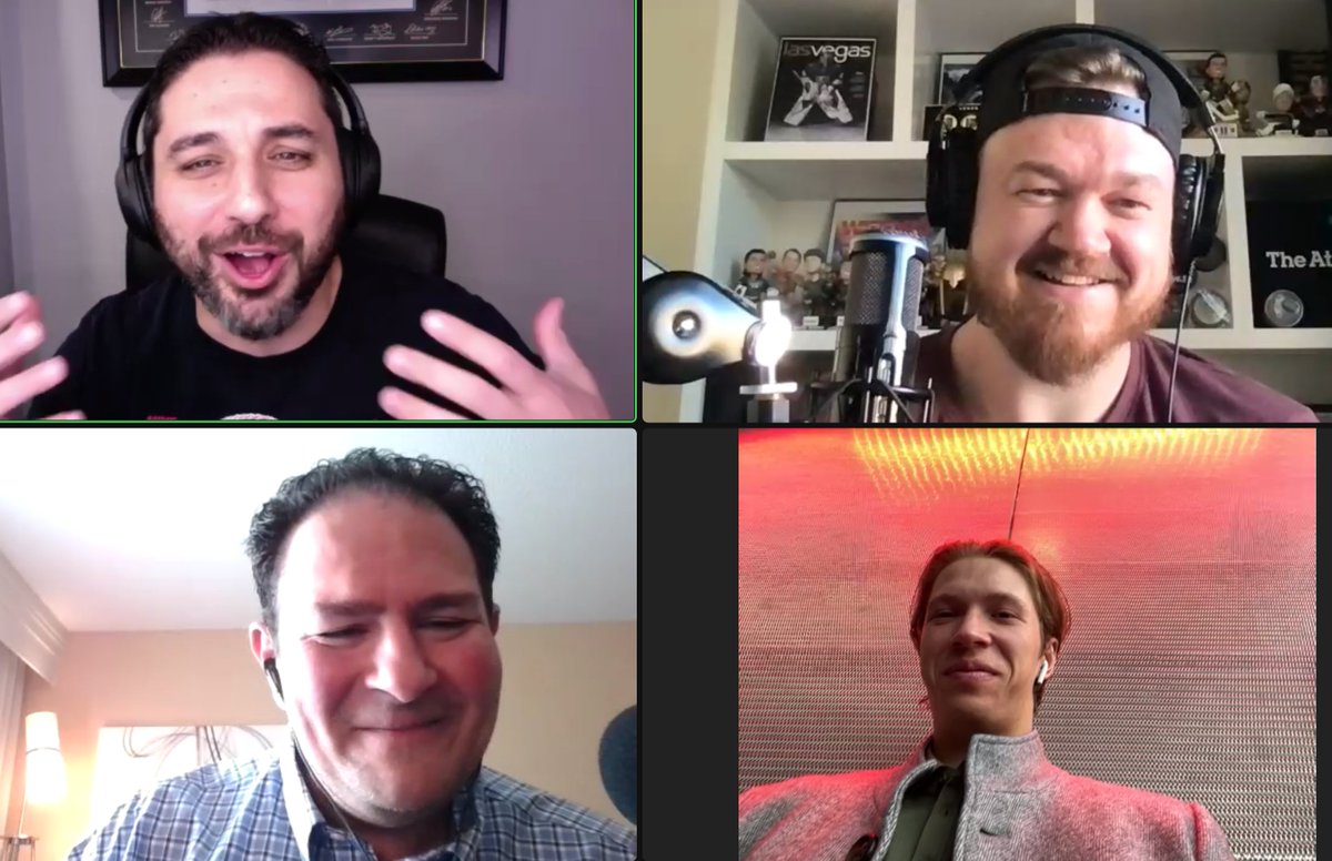 🎙️The Athletic 🏒 Show Roundtable <a href="/TheAthleticNHL/">The Athletic NHL</a> 

Matt Boldy of #mnwild with <a href="/robpizzo/">Rob Pizzo</a> <a href="/JesseGranger_/">Jesse Granger</a> &amp; <a href="/RussoHockey/">Michael Russo</a> 

+ Another #Gr8 record, Bednar extension, playoff races &amp; Sorokin's save of the year.
🎧⬇️

Spotify: bit.ly/3Zc2JYG
Apple: bit.ly/3gdOh1Z