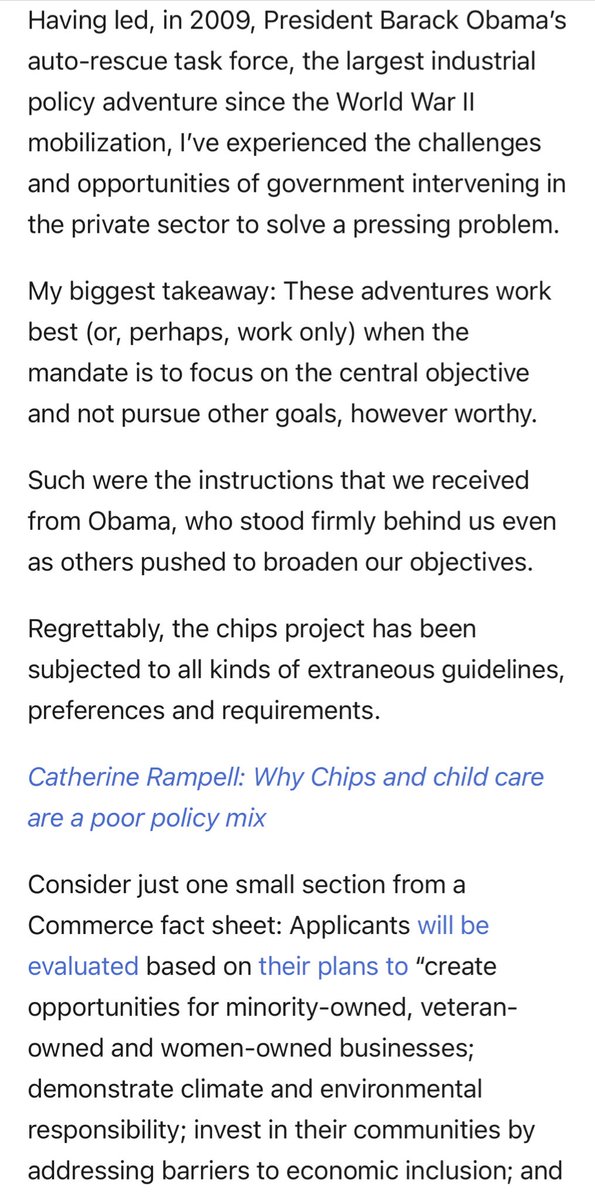 Alec Stapp on Twitter "The problems with CHIPS Act implementation run