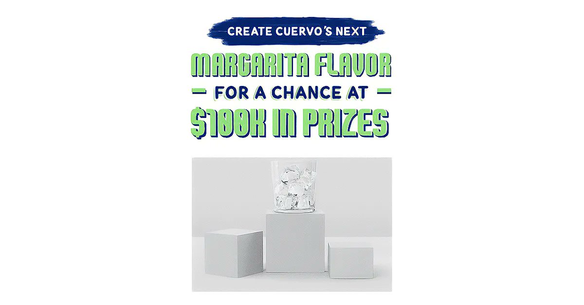 GooseGiveaways's tweet photo. Last Chance to Show off your margarita making skills &amp; win big with the Cuervo Marg Shake-Up Flavor Contest! 🎉 $50,000 is up for grabs 💰 Enter now: https://t.co/owWcvvq2Qk Ends 3/22 US, 21+ 

#MargaritaMagic #CocktailContest #CashPrize #ShakeItUp #ContestTime https://t.co/s6mq89SDFv
