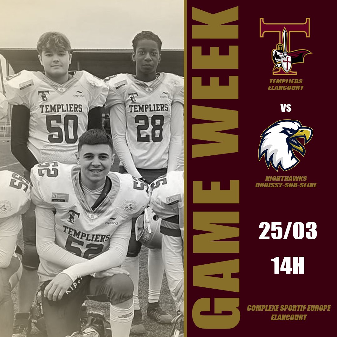 🏈Game Week 🏈

Triple dose pour ce Week-End !

Nos séniors reçoivent les <a href="/Leopards_Rouen/">Léopards de Rouen</a>

Nos U20 reçoivent les <a href="/MolossesFootUs/">Molosses Football</a>

Nos U17 reçoivent les Nighthawks

📸 @ns_streetphotography

Skend'Bokit sera présent sur les trois rencontres avec ses spécialités antillaises !
