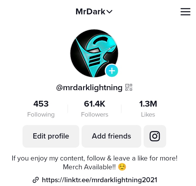 MrDarkLightning's tweet photo. Thank you all for making this happen!! We're well on our way to the next milestone!! None of it would've been possible without your help!! #FYP #TikTok https://t.co/ztKrM494rv