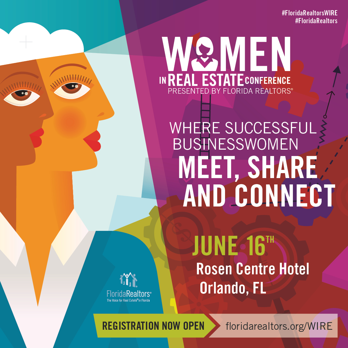 Registration for our Women in Real Estate conference is NOW OPEN! 🎉 Join us in Orlando on June 16, 2023, for powerful sessions that will educate, empower and promote women in the real estate profession. Register now: bit.ly/3FE1hr1 #FloridaReal…