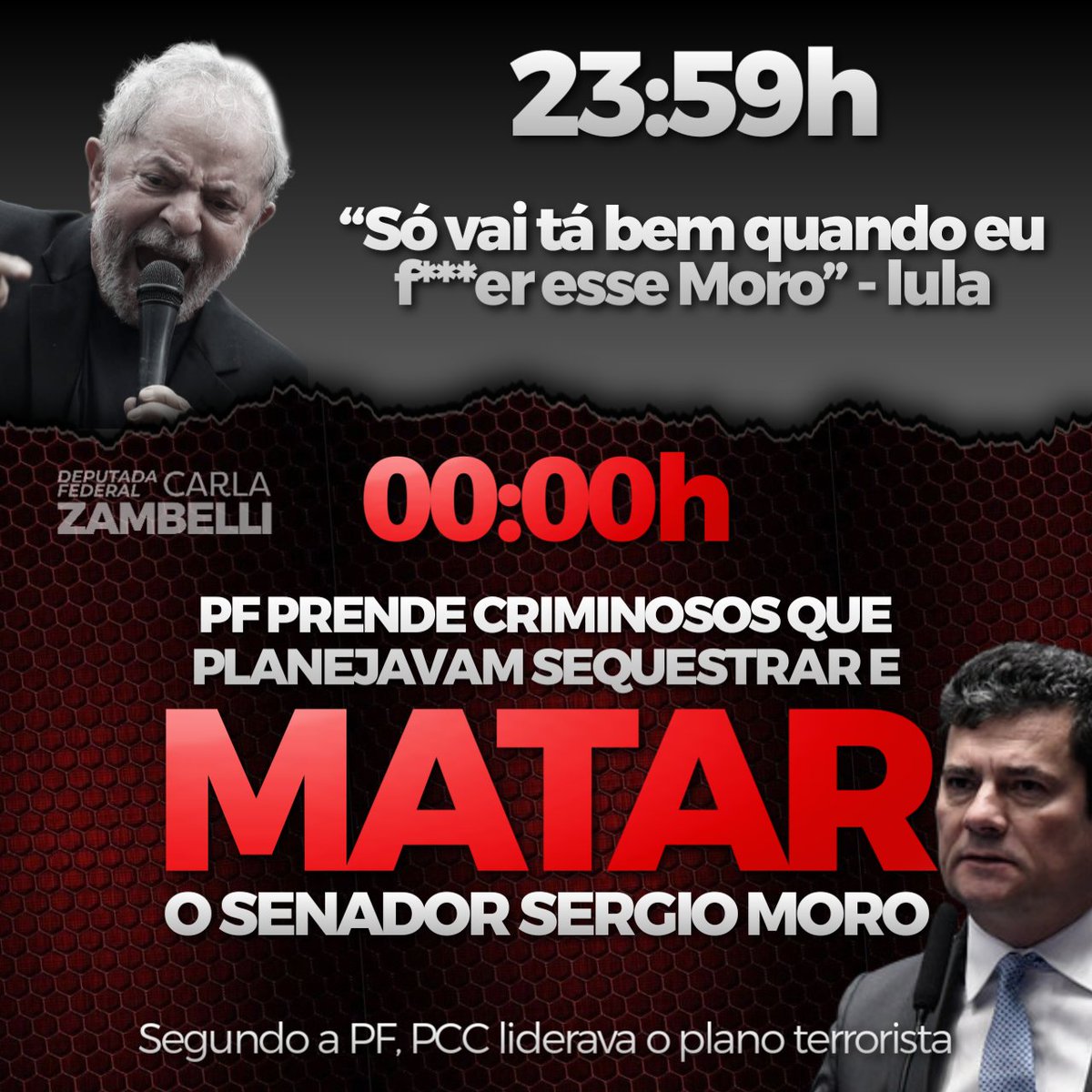 ZambelliCarla_'s tweet photo. Só imaginem se fosse Bolsonaro no lugar de lula. A imprensa lulista estaria pedindo a prisão dele. Hoje, ela tenta passar pano para a fala criminosa de lula que, segundo ele mesmo, não foi de ontem, era recorrente. E por ela ele deve ser responsabilizado, e será! https://t.co/fCp5q1x9OT