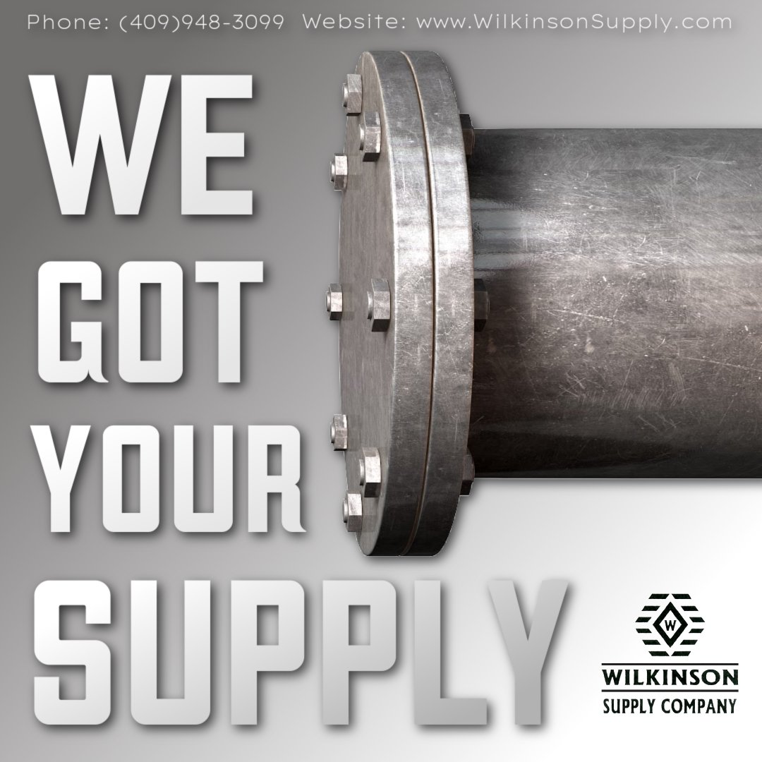 WilkinsonCoPVF's tweet image. Call for pricing and inventory!

☎️☎️☎️

#PVFsupply #industrialproducts #pipelinesolutions #qualitymaterials #mechanicalsystems #pipingcomponents #flanges #pvf #industry #Texas #Houston #pipe #supply #oilfield #oilandgas #valves #gulfcoast #TexasCity #steel #piping