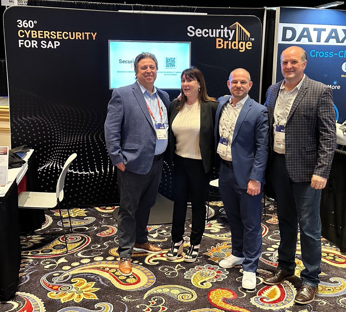 What an unmissable event! 🚀 

We're having an amazing time at SAPinsider 2023, our team is excited to continue engaging with you and is ready to answer any questions you may have.

Don’t hesitate to drop by and say hello at our booth 2325! 👋

#SAPinsider2023 #SecurityBridge