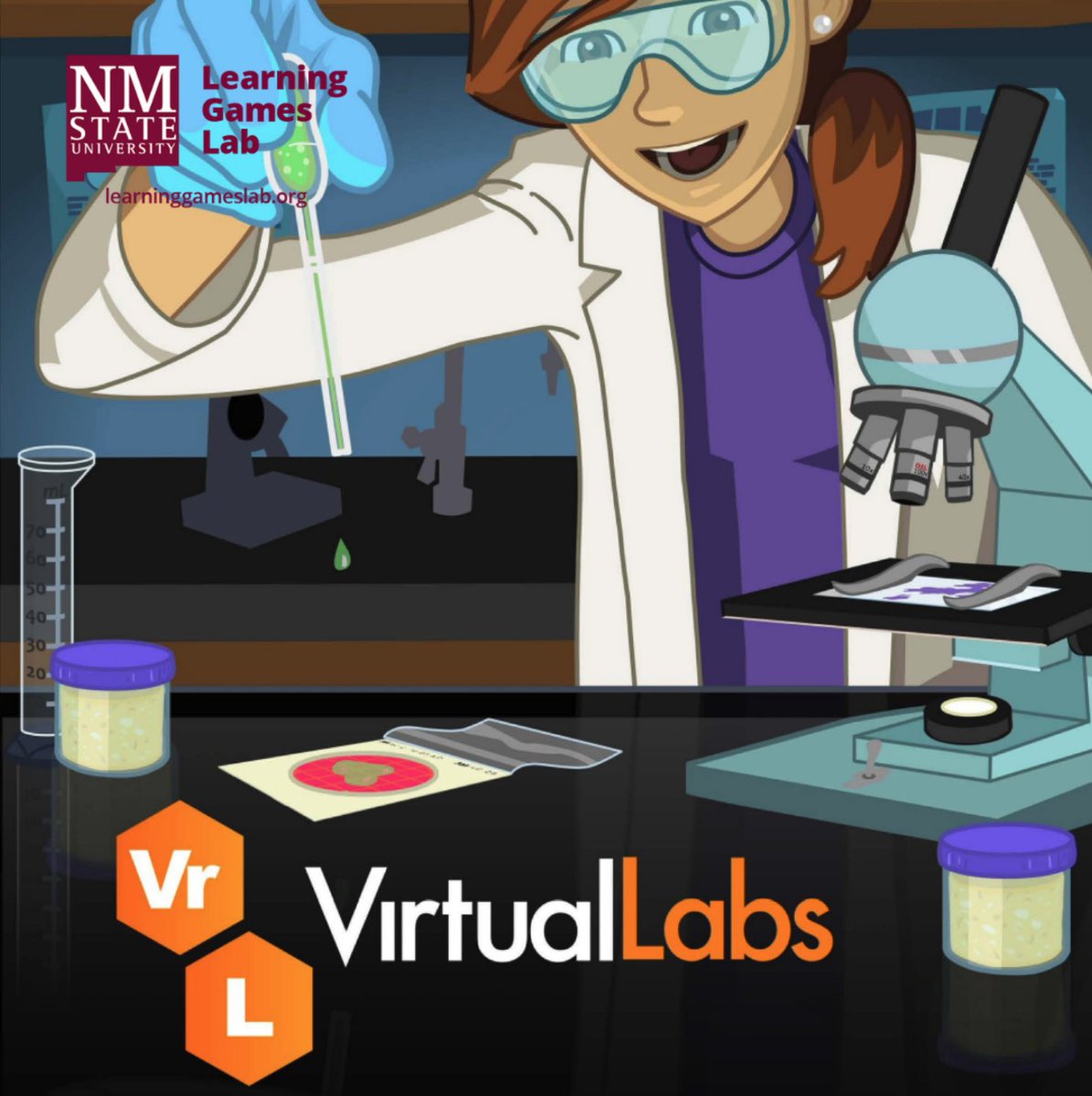 Interactive food science modules train high school and college students in laboratory skills and concepts relevant to food science, including using a microscope, testing for aflatoxin, culturing bacteria, and measuring pH. #labs #educationaltools virtuallabs.nmsu.edu