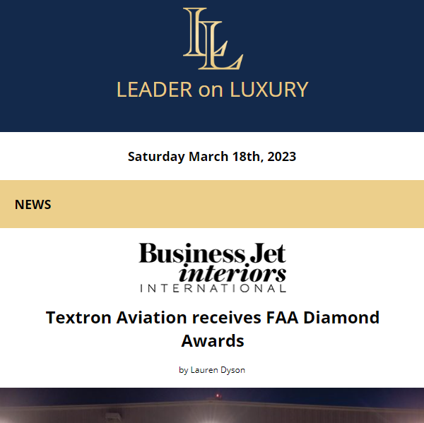 The latest from your Leader on Luxury is now available. Full newsletter at https://t.co/jUntdiNV6q
Read the latest news, learn about upcoming events and our featured #aircraftforsale #yachtforsale listings!

Join our mailing list here: https://t.co/Qb5ens9P23