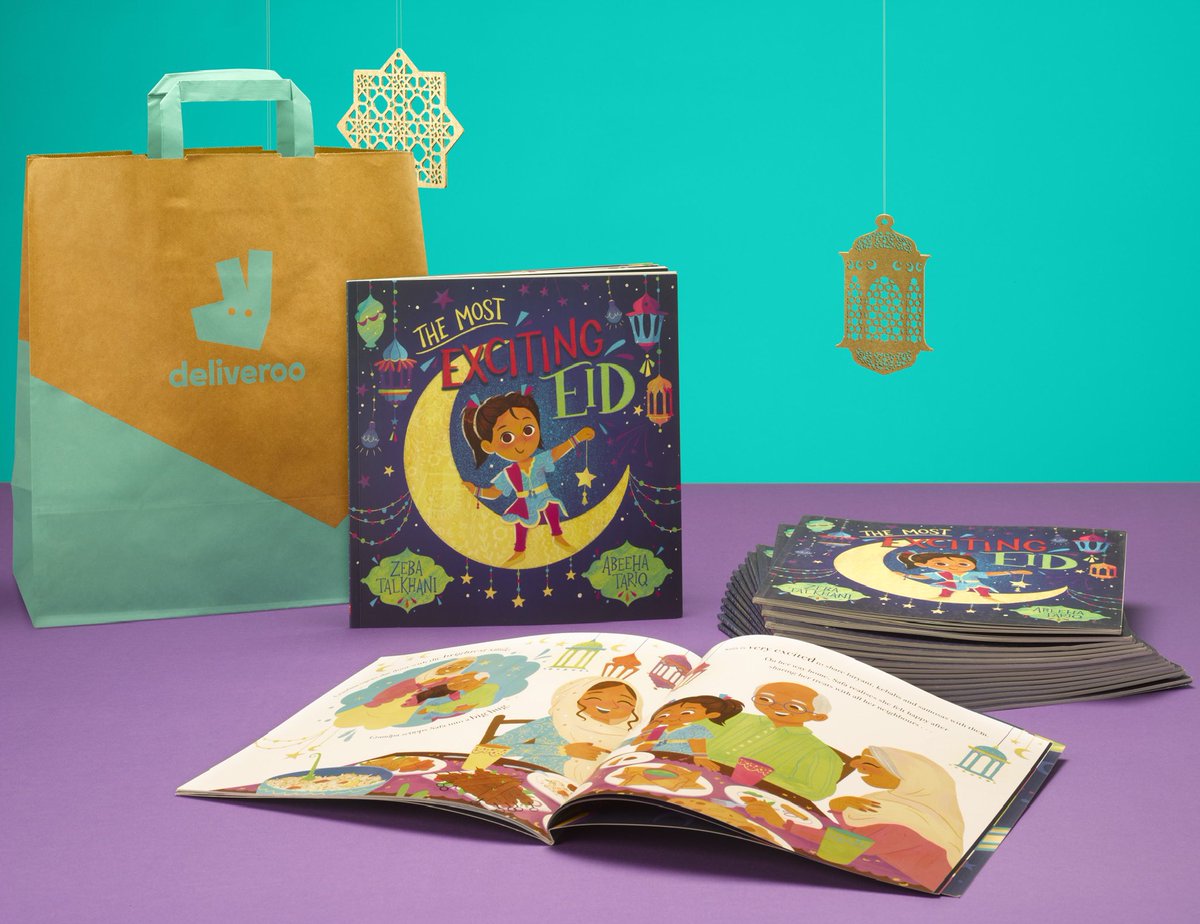 I’m so excited to be partnering with <a href="/Deliveroo/">Deliveroo</a> this Ramadan to bring you free copies of THE MOST EXCITING EID (by <a href="/ZebaTalk/">Zeba Talkhani</a> and me) via orders made from a list of participating halal restaurants around the UK. I’m hoping you’ll love this book as much as I do! #ad
