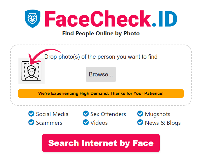Search by Face to Find Social Media Profiles