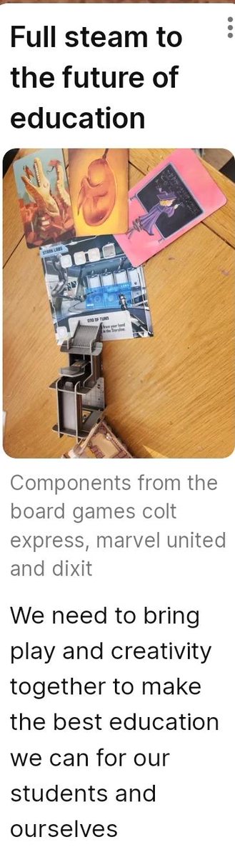 SteTaylorEdu's tweet photo. Just attended the #DigiedHorizons day from @UoL_BlendED. An excellent day looking at creativity in education, with a focus on #AI, raising #studentvoice and #playfullearning. At the end, asked to take a photograph using objects around us representing where education is heading. https://t.co/il8HYM0suA