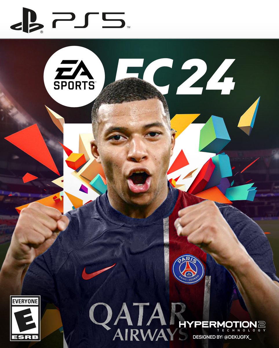 🟠🟡 EA SPORTS FC 24 COVER 🟠🟡

MBAPPE THE STAR OF EA FC 24 ON THE COVER! 🌟🤩

WHAT DO YOU THINK ABOUT THIS CONCEPT? DO YOU LIKE IT?

❤️ AND 🔄 IS APPRECIATED!!!

#EAFC24 #EASPORTSFC24 #FIFA24 #FUT24 #FIFA23 #FUT23 #FIFA #FUT