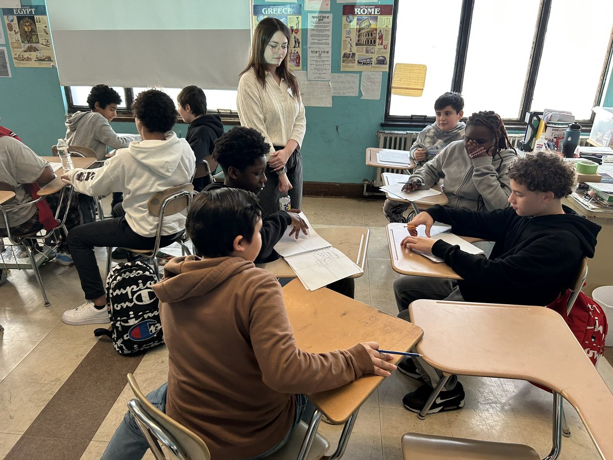 WPS_History's tweet image. Worcester East Middle School students are working with 20 Classics majors from @holy_cross to dive into the Athenian judicial system! @OCPLwps @worcesterpublic #civics