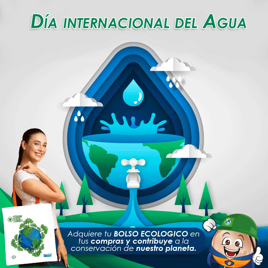 BodegaEc's tweet photo. ¡Hoy es el Día Mundial del Agua! 💧

Un día para reflexionar sobre la importancia de este recurso vital y tomar medidas para conservarlo. En #SupermercadosLaBodega estamos comprometidos en el cuidado del recurso natural más valioso. 👍

#LaBodegaEcoComprometida 🌱 https://t.co/km944aoFp0