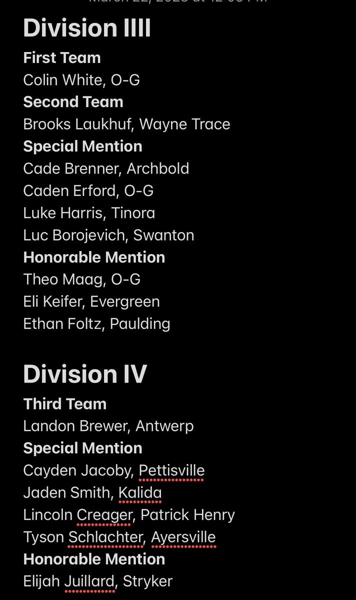 crescentsports's tweet image. Following the release of the @OPSWAMedia all-Ohio girls basketball teams the last two days, the Division III and IV all-Ohio boys teams were released today. 

Here’s who was honored from the C-N coverage area: