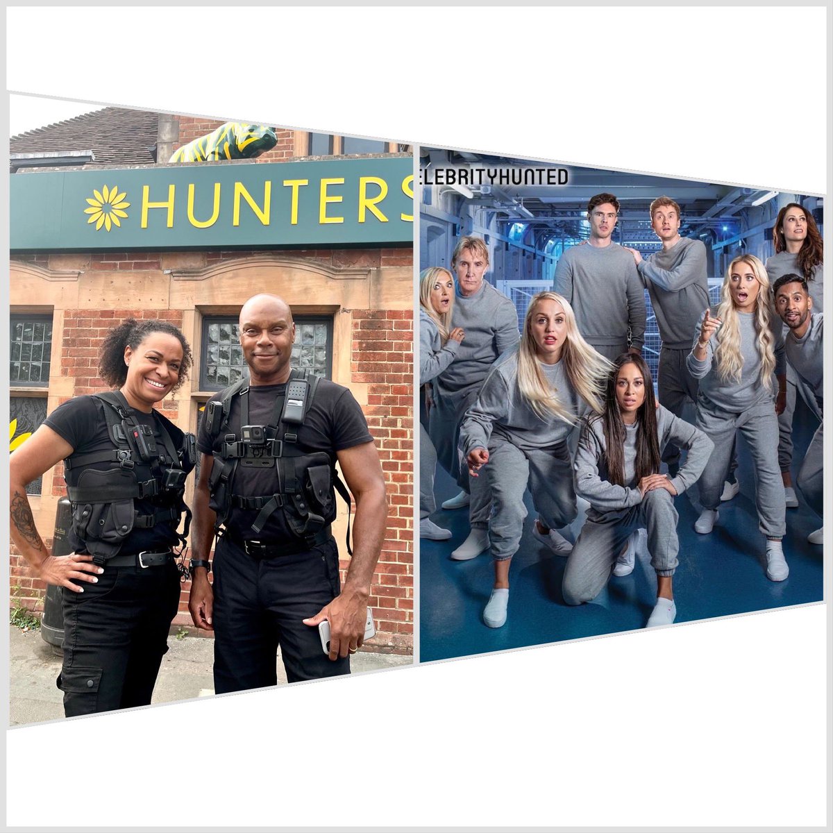 For all those @Hunted_HQ fans we have a brand new #celebrityhunted starting 28th March, <a href="/Channel4/">Channel 4</a> 9pm! All for an amazing cause <a href="/SU2CUK/">Stand Up To Cancer UK</a> <a href="/GeorgeRhoden4/">George Rhoden</a> and I are teaming up, hope you tune 😉