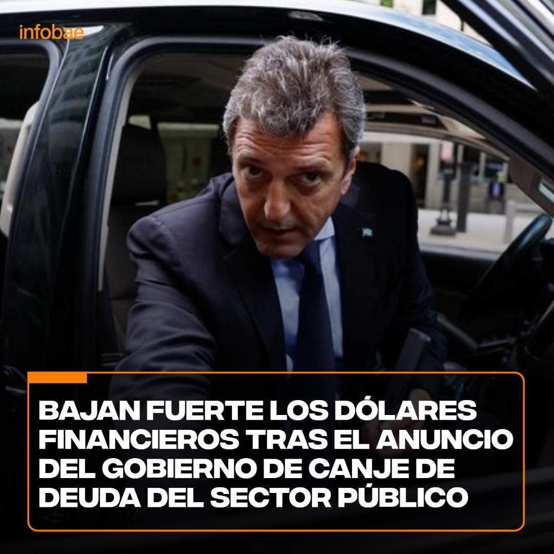 SergioChouza's tweet image. BUENA PRIMERA RESPUESTA ‼️

La medida de Massa está bajando los dólares paralelos.

infob.ae/3neNgtv