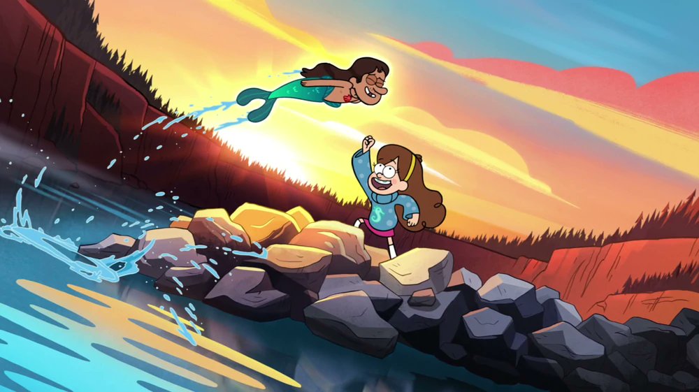Trijosh1's tweet photo. Happy 10th Anniversary to "The Deep End"! I like how Mabel try to get Mermando to meet his family. #GravityFalls #GF #TheDeepEnd #Happy10thAnniversary #10YearsAgo #MabelPines #Mermando https://t.co/VD7LJNfqcO