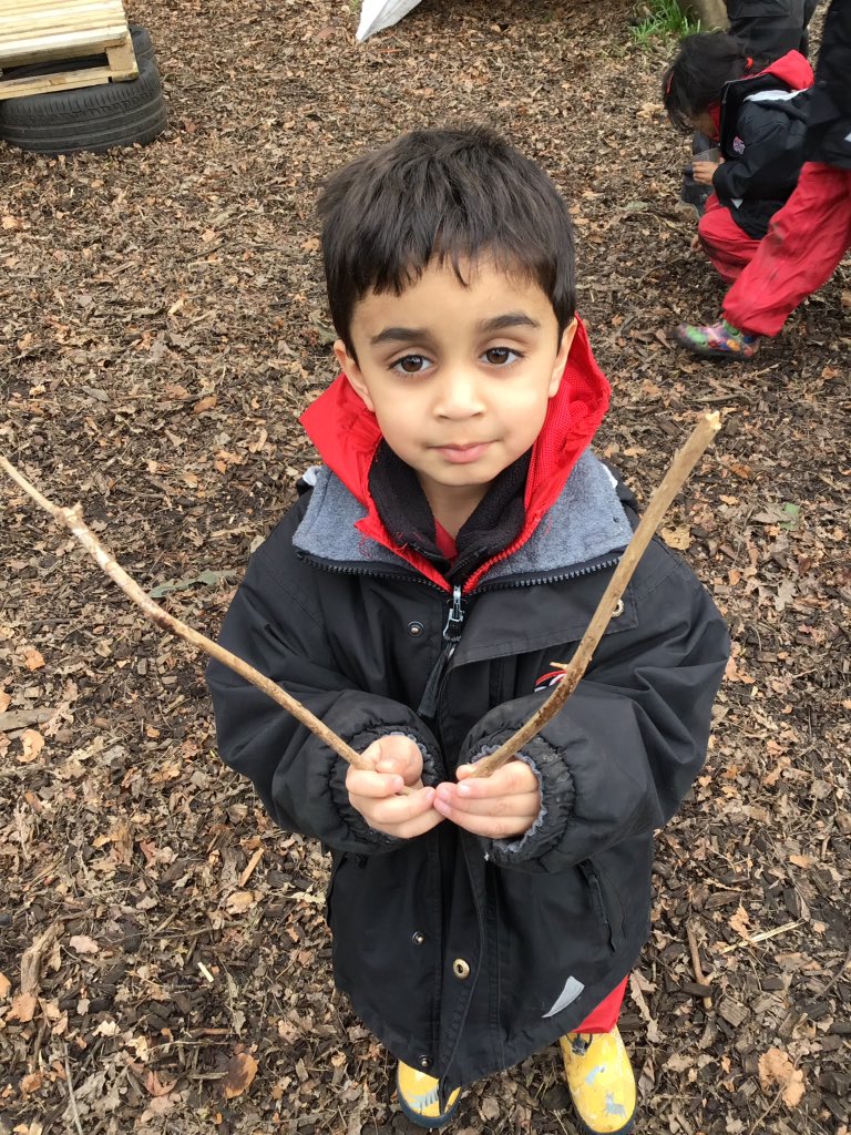 BGS_LowerSch's tweet photo. Nursery had lots of fun in the woods this afternoon, building dens and searching for sticks that looked like the sounds we have been learning
#BGS_Nursery
#BGS_OutdoorLearning
#NeverStopLearning. https://t.co/zKwa3bl2Q4