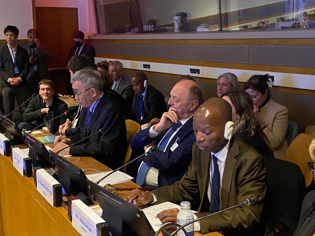 The @CaribbeanUnesco team is live at the launch of the UN World WaterDevelopment Report as part of #WorldWaterDay March 22. This year's focus is on #AcceleratingChange to solve the water and sanitation crisis being experienced in different parts of the world.  
#SDG6 #WaterForAll