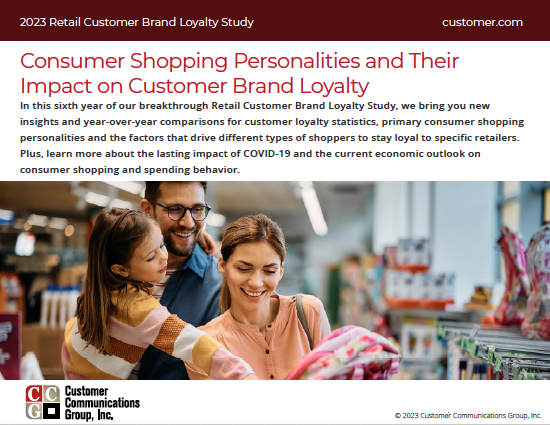 NEW: Retail Customer Brand Loyalty Study shares exclusive statistics on specific factors driving customer loyalty, the impact of today's economic uncertainties &amp; more. Download your free copy: customer.com/retail-marketi…