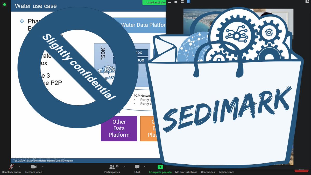This week SEDIMARK partners got together in the same (virtual) room for a couple of days to discuss thoroughly about the way to go and how to implement the most outstanding solution ever! Check out an sneak peek below 😏