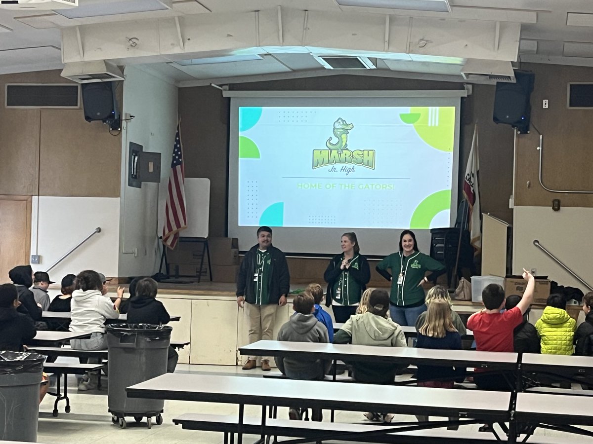 Our 5th graders are getting pumped up to become Gators, Panthers and Pioneers next year #Parktastic #ParkviewSTEM