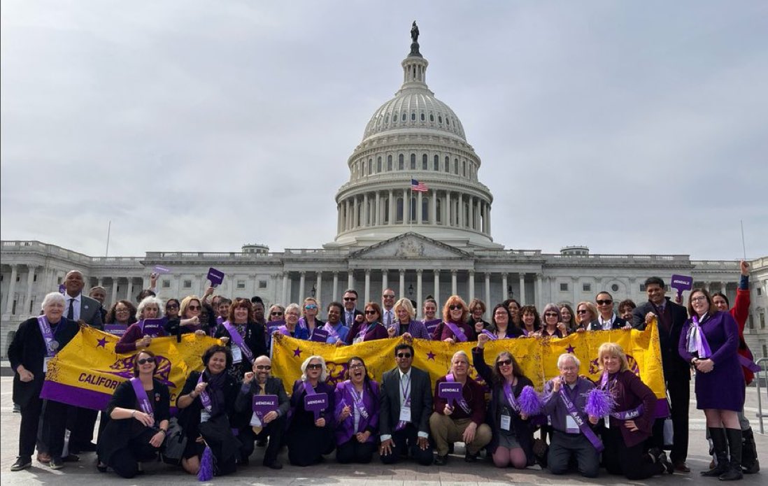A big thank you to all of our CA #AlzAdvocates on the Hill yesterday fighting for people living with Alzheimer’s and other dementia. You inspire me!! #ENDALZ #AlzForum