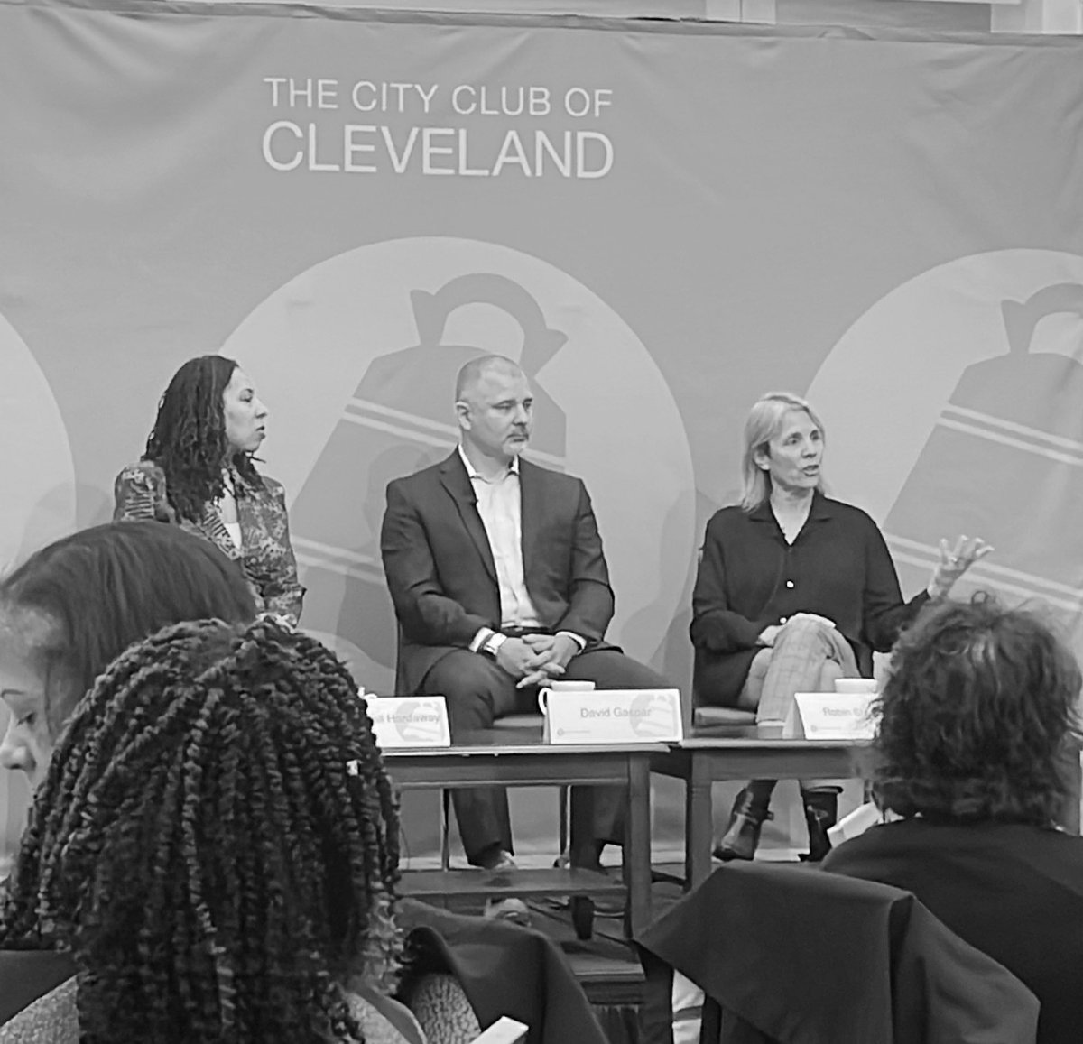 schmiedlibe's tweet photo. “When cash bail can derail a person’s life, health, employment, family and so much more - it’s time to pay attention” Preach David Gaspar CEO, The Bail Project! @TheCityClub pulls together a topic that needs time &amp; attention - also part of @TowardsEmploy policy/advocacy plan https://t.co/1pXLRKRWpH
