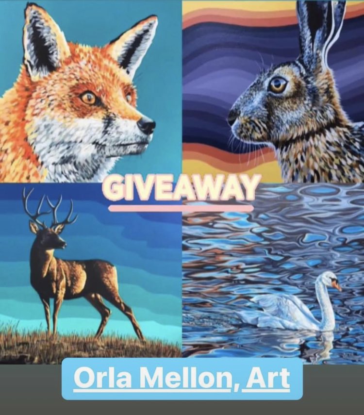 Its my birthday this Sunday, I thought it would be nice way to celebrate, by giving away a few prints to thank you for all of your support over the past few years.• follow me on IG • tag a friend • share this post, to be in with a change of winning!! instagram.com/orlamellonart