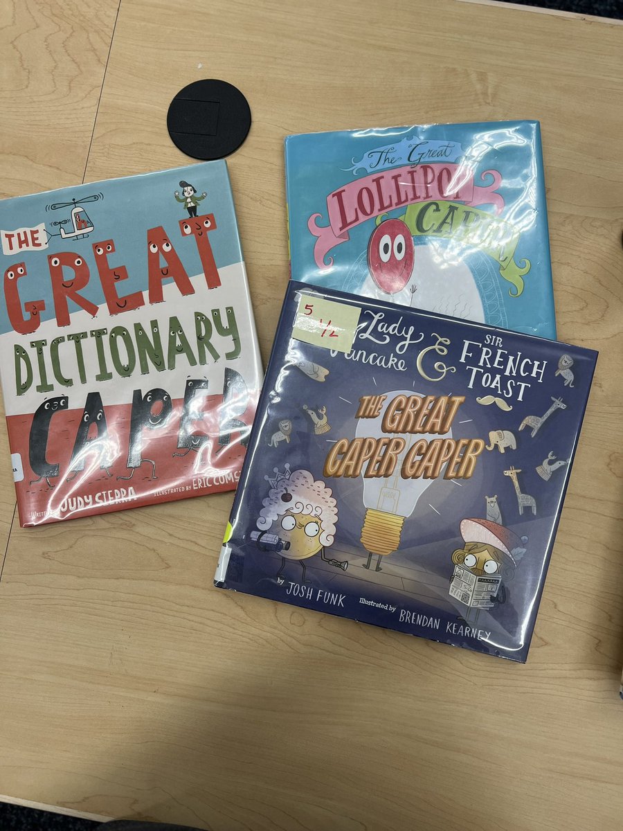 Sometimes we just need to taste test the words in the title to have a better understanding of how the characters feel. In today’s case, some brave Ss tasted a caper to understand why The Great Caper Caper felt unloved in the story. <a href="/joshfunkbooks/">Josh Funk</a> we’re getting ready for you!