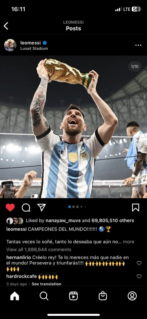 Being to two World Cup finals, winning both silver and gold medals 🥇 golden ball and best player award. Most MOTM awards isn’t enough to end this argument nothing will. Let Messi be. #ArgentinaVsCroatia #GOAT #Afganistan #JISOO #Ramadan #manifestation #مبارك_عليكم_الشهر