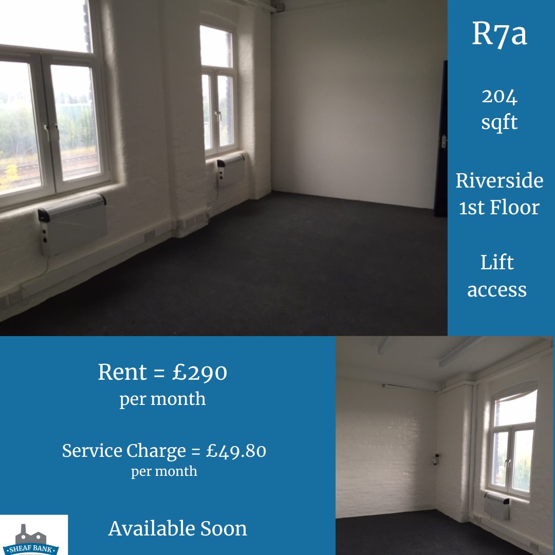 SheafBank's tweet image. The current vacancies at Sheaf Bank!

We don't have many units available currently. All three options are on the Riverside Block and offer something for all needs from 204 to 750 square feet.

#office #sheafbank #sheffieldissuper #smallbusinessuk #rent #studio #riverside