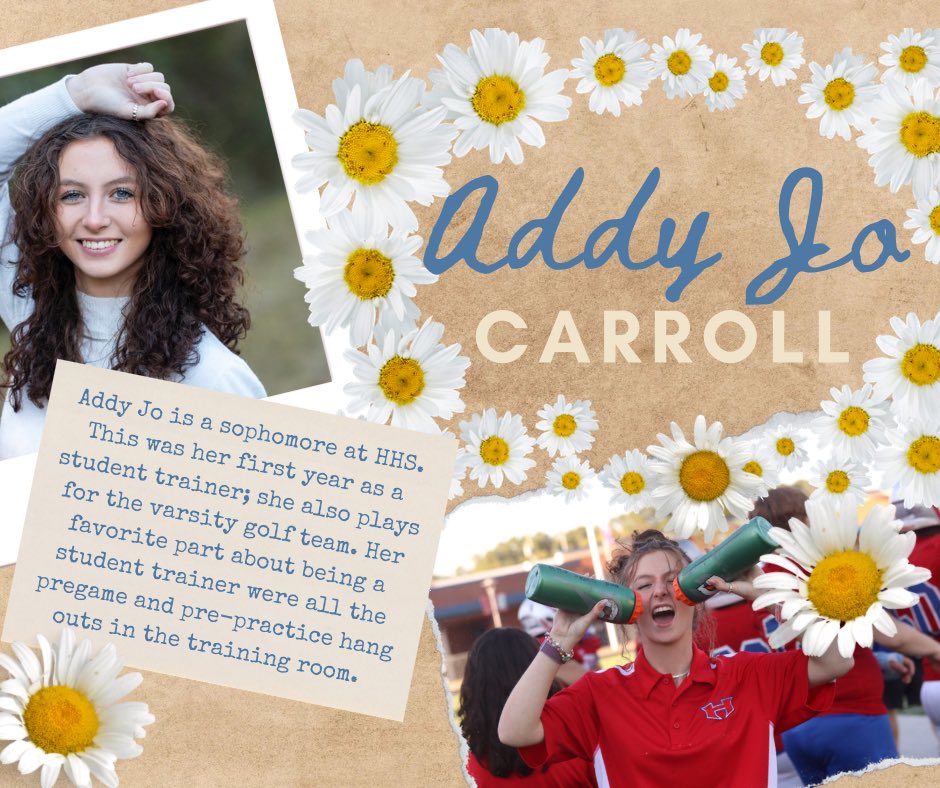 Student AT Aide Highlight: Addy Jo Carroll!! #NATM2023 #GoLions
