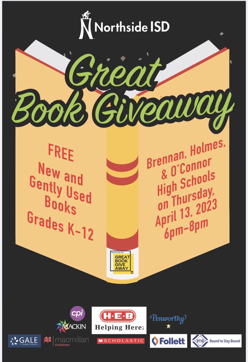 Brennan Library (@nisdbrennanlib) on Twitter photo The largest literary event in <a href="/NISD/">Northside ISD</a> is back. <a href="/NISDLib/">NISDLibraryServices</a> <a href="/DianaEly1/">Diana Ely</a> <a href="/CarolHarle1/">Carol Harle, Ph.D.</a> <a href="/briantwoods1/">Brian Woods</a> The largest literary event in <a href="/NISD/">Northside ISD</a> is back. <a href="/NISDLib/">NISDLibraryServices</a> <a href="/DianaEly1/">Diana Ely</a> <a href="/CarolHarle1/">Carol Harle, Ph.D.</a> <a href="/briantwoods1/">Brian Woods</a>