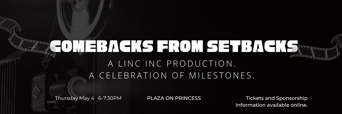 LINC's 9th Annual Milestones Celebration and Dinner will be Thursday, May 4th at The Harrelson Center!
TICKETS AND SPONSORSHIP OPPORTUNITIES ARE NOW ON SALE HERE!

bit.ly/41CbAFH