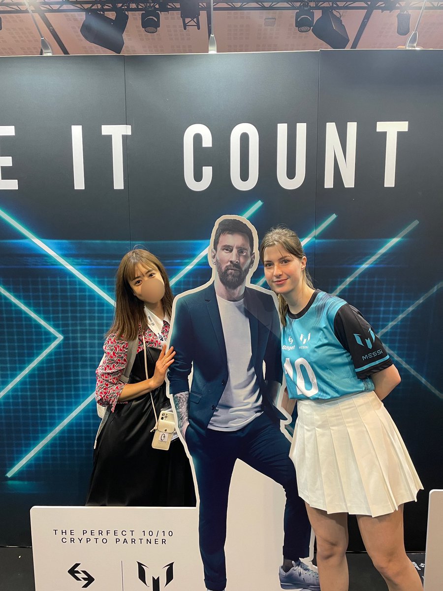 yurufuwa911's tweet image. 最強の3人🐰❤️

@bitgetglobal ブース
大盛り上がりでした😊

#PWB #ParisBlockchainWeek #bitcoin