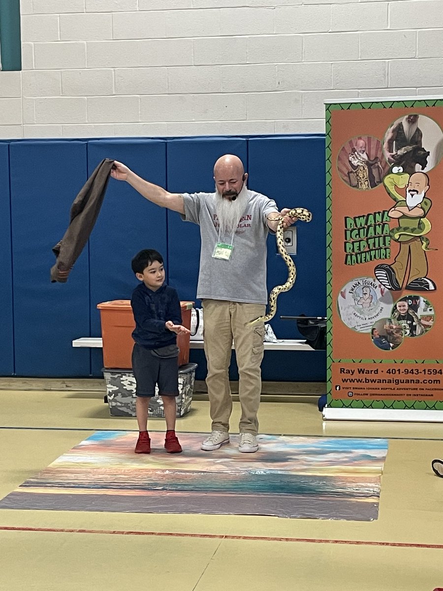 A big thank you to the Feinstein Foundation for bringing Mr. Ray and Bwana Iguana to Aitken! The kids had a blast! <a href="/FeinsteinFound/">Feinstein Foundation</a> <a href="/AitkenES/">Aitken Elementary</a> <a href="/DGRAFAP/">David Graf</a>
