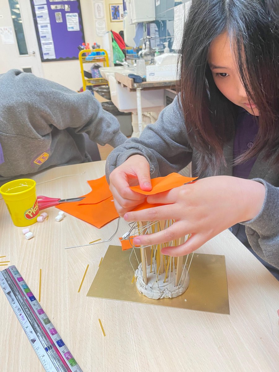 CunninghamSch's tweet photo. As part of Science week, Year 6 had a fun afternoon building structures to hold the weight of Easter eggs. This also used all the skills of @skills_builder &amp; a great @stem_feed activity! #CHFScience https://t.co/6OlCiGTszv