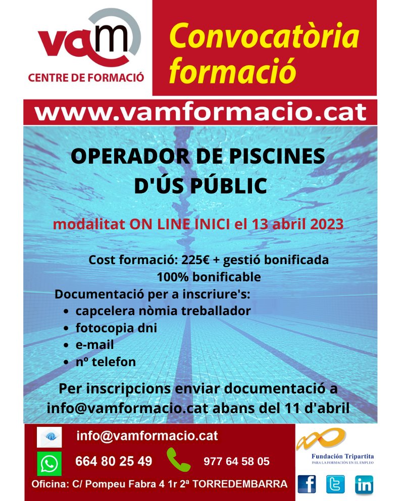 VAM formacio tweet media