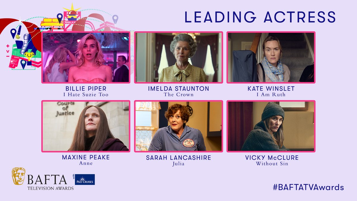 Congratulations @MPeakeOfficial on your BAFTA nomination for Leading Actress 👏🏾🙌