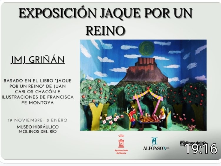 ajEdu4's tweet photo. Desde Murcia @primoscuro3 nos envía el LIBRO https://t.co/zHmxpjkfUY Jaque por un reino y EXPOSICIÓN basada en su contenido, en pestaña APORTACIONES https://t.co/IVpBuitpqS del blog @ajEdu4. Gracias, Juan Carlos!. 
https://t.co/aYj6fgwamk
@peremarques
@leontxogarcia 
#ajedu4 https://t.co/EB5CPfpKY2