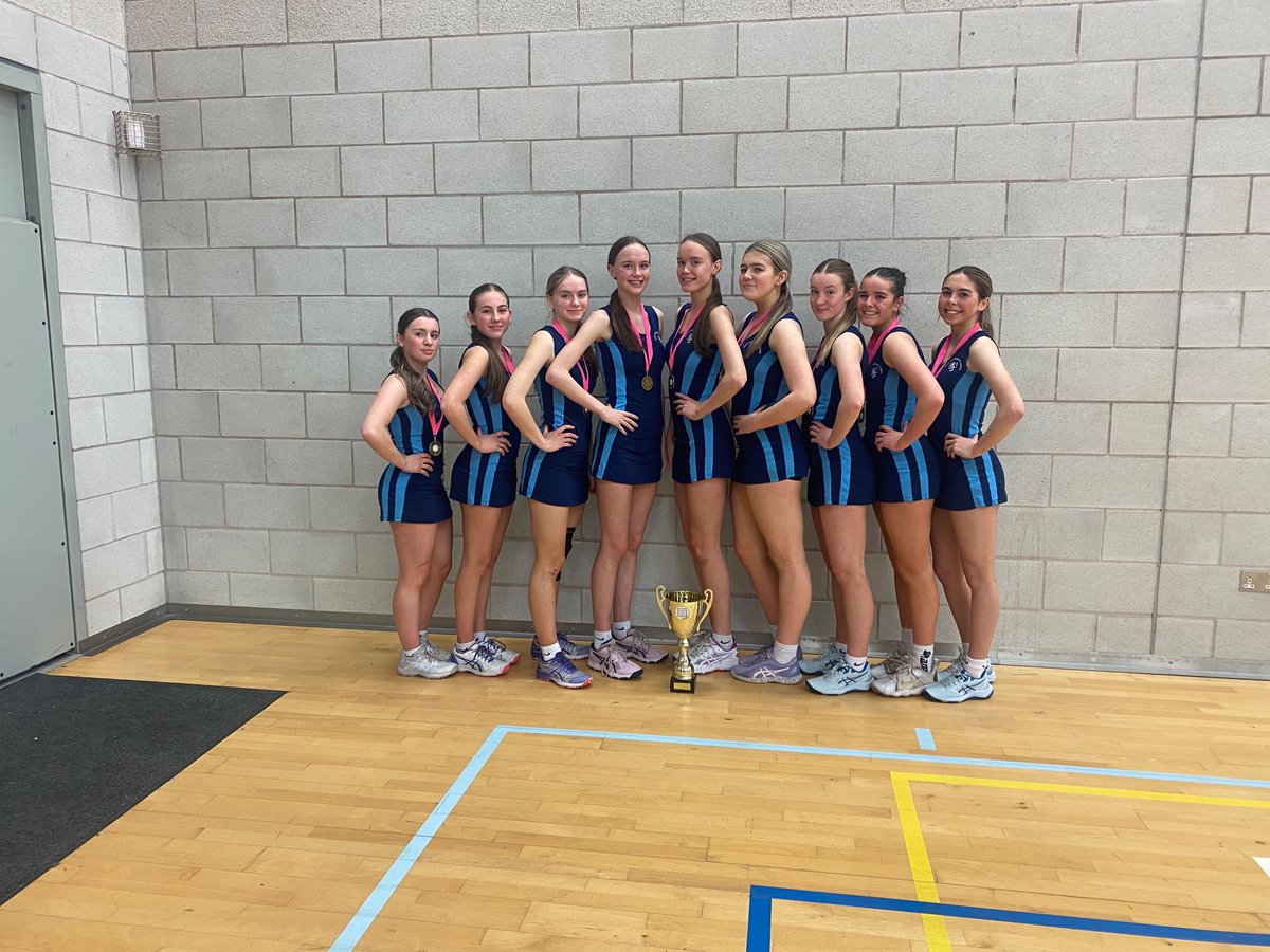NCpedept's tweet photo. AMAZING! Under 16 @sistersnsport National Netball School Cup Champions. POM Tillia W. https://t.co/Hrn3IqLzmq