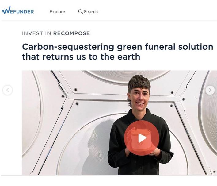 recomposelife's tweet photo. Today is the day! Recompose has launched a Community Round through the Regulation Crowdfunding platform Wefunder. Investing in the future of green funerals is possible. $1000 minimum. Learn more and invest today: https://t.co/TSutI30Izg  #compostme #greenfuneral #humancomposting https://t.co/1cdgE1hqVH