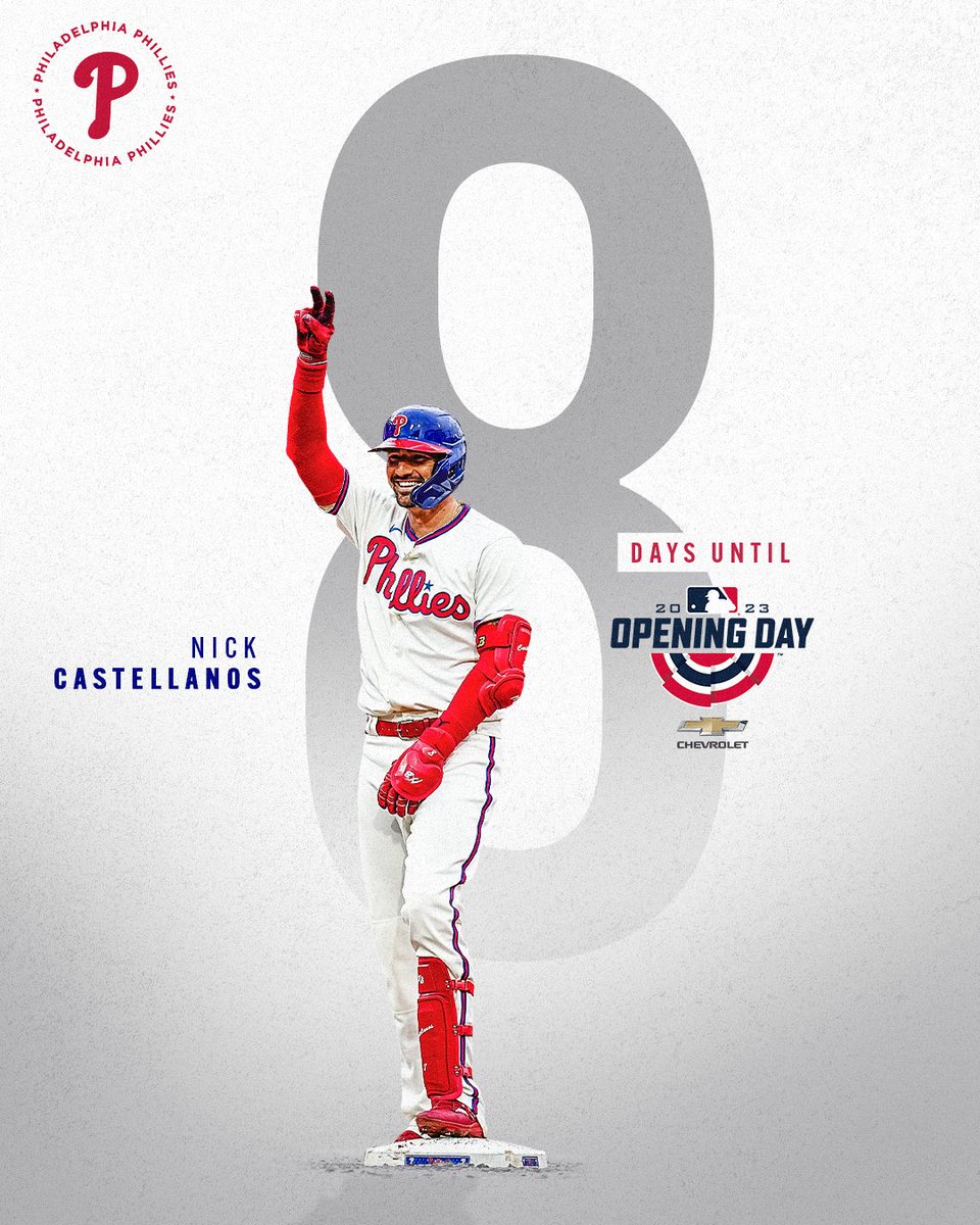 Phillies's tweet photo. 8 days. https://t.co/c8hhdwWE43