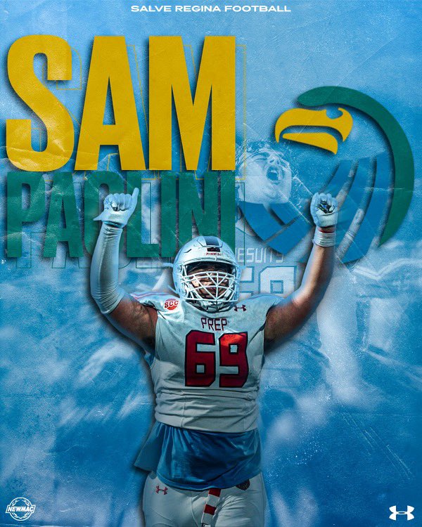 SamPaolini2's tweet photo. Salve Regina Football 27’ ..………

   I am beyond thrilled to announce, that I will be committing to Salve Regina University to further my academic and athletic career!! @CoachJustin10 @Prep_Football  @GilmartinKevin @CoachHenny11 https://t.co/iUiDjBAD6l