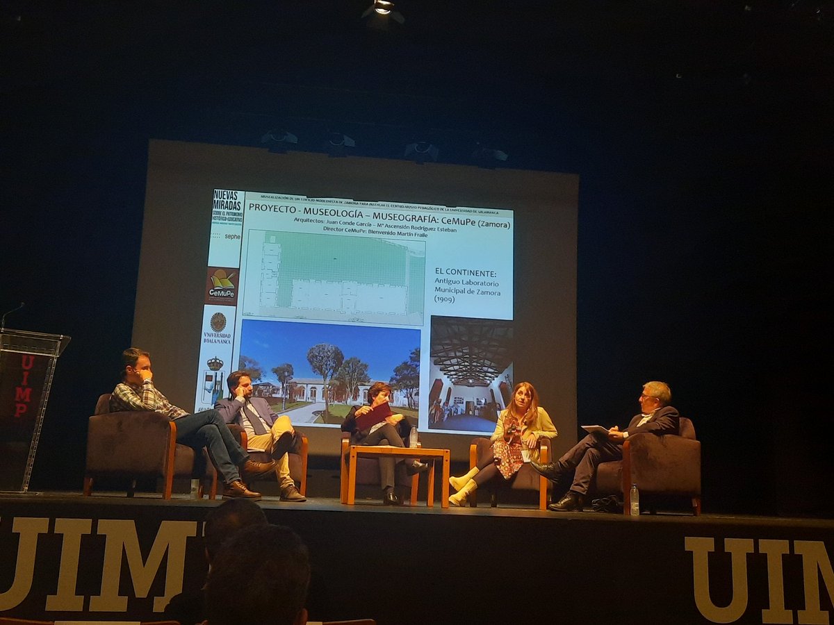 PablolvarezDom1's tweet photo. Presentado en las X Jornadas de la Sephe el Proyecto Museológico Museográfico del Centro Museo Pedagógico CEMUPE de Zamora. Felicidades a su director @BienvenidoMartn Gran trabajo! Enhorabuena. Santander, 22/3/23. #sephe #xjornadassephe https://t.co/SDdBvTh0Ay