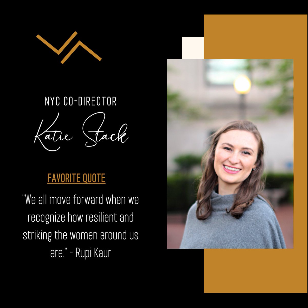 ChangemakerChat's tweet photo. Last month, we introduced Katie Stack, one of our NYC Directors! Katie is a strategist and behavioral scientist, where she uses creative advertising techniques to tackle the world's toughest public health challenges. https://t.co/KSdsa47O0G