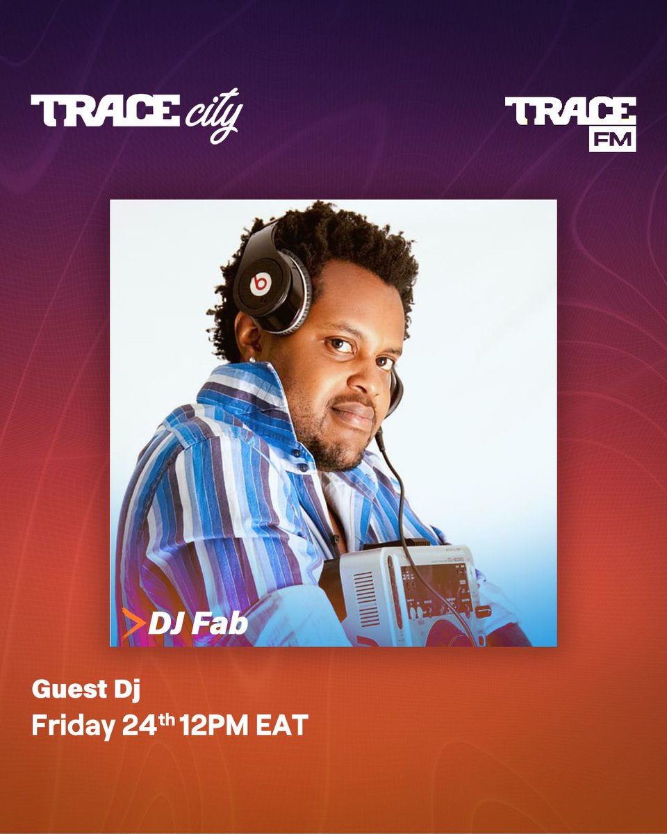 IamDjFab's tweet image. We back again this Friiiiiiiiyay with @JojoKibare @TraceEastAfrica #TraceFM #95.3