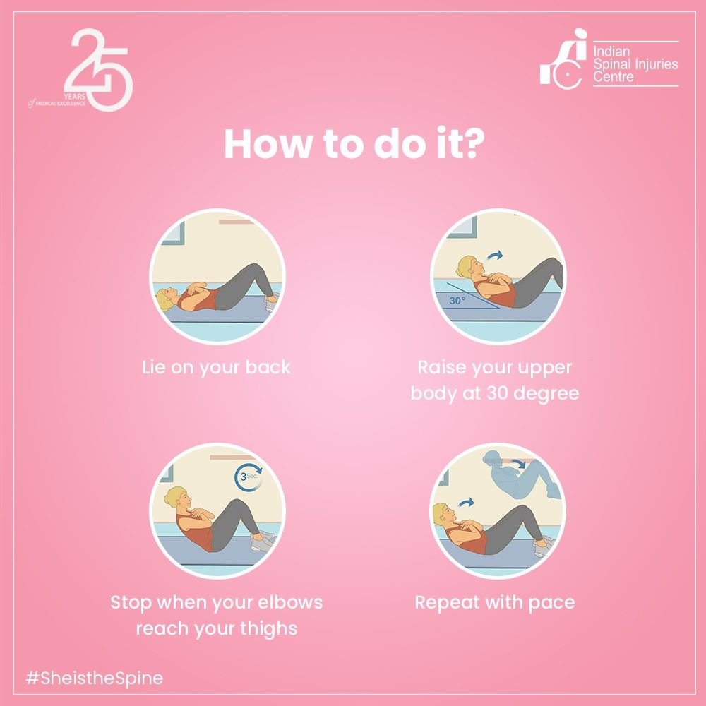isic_healthcare's tweet photo. Can you do Curl-ups?
Try out the 20 sets of Curl-ups and let us know in the comment section below!
For more information, please visit us at https://t.co/dZoCRIf0Zo.
#fitnesschallenge #canyoudocurlups #ISIC #ISIConline #stayhealthy #curlups #challenge #spinehealthchallenge https://t.co/JZpyrDuLyX